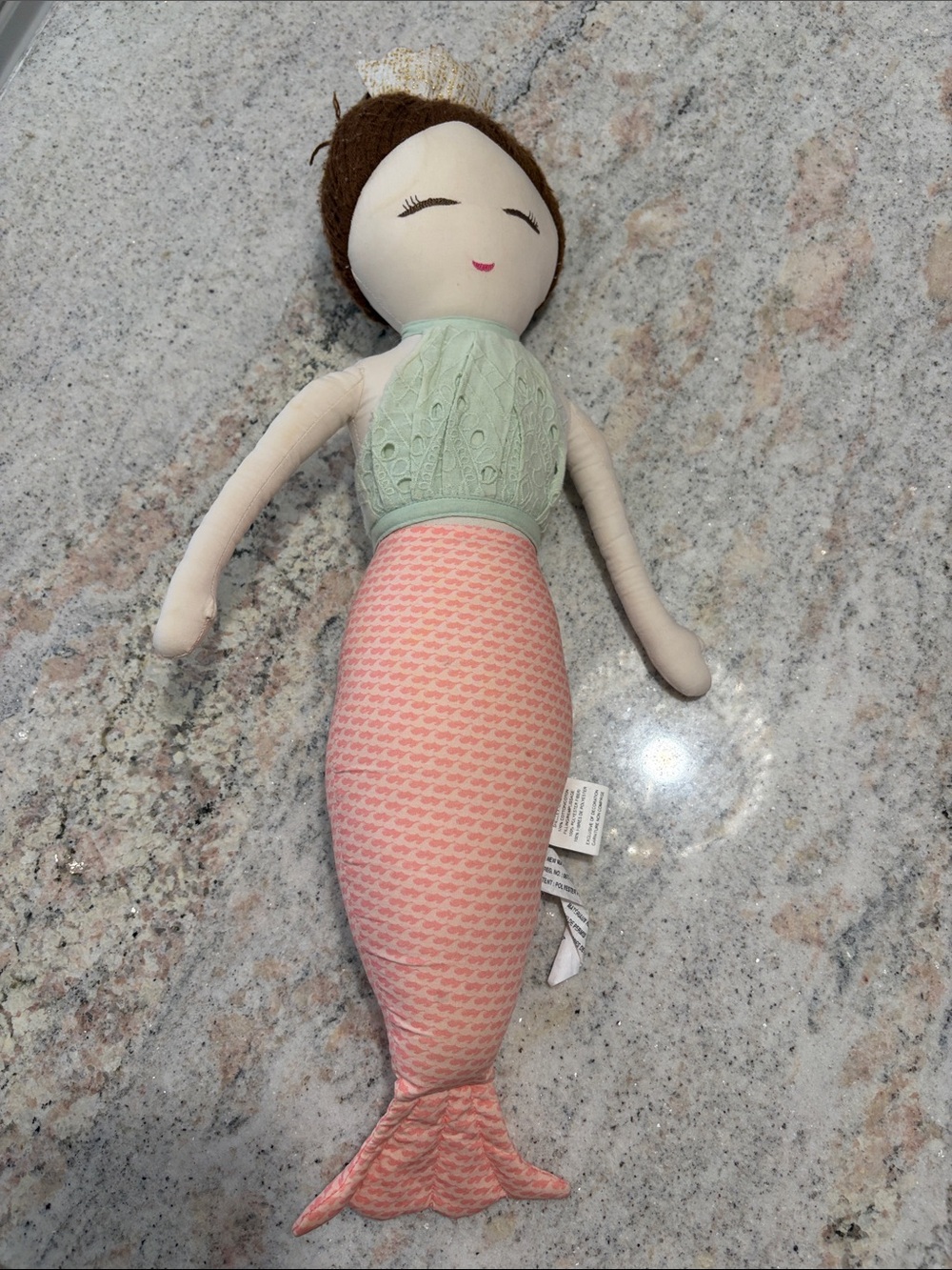 10/$30 Brunette Mermaid Doll Plush